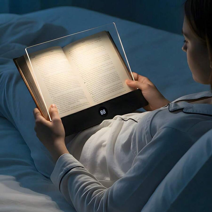 2-in-1 LED Boeklamp & Nachtlampje Oogvriendelijk Leeslicht, USB-Oplaadbaar